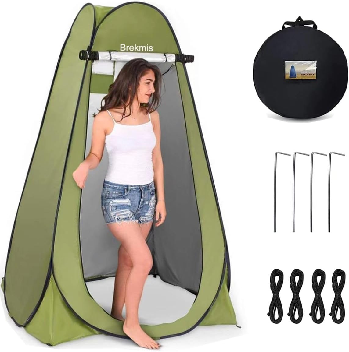 Brekmis Camping Toilet Pop Up Privacy Tent
