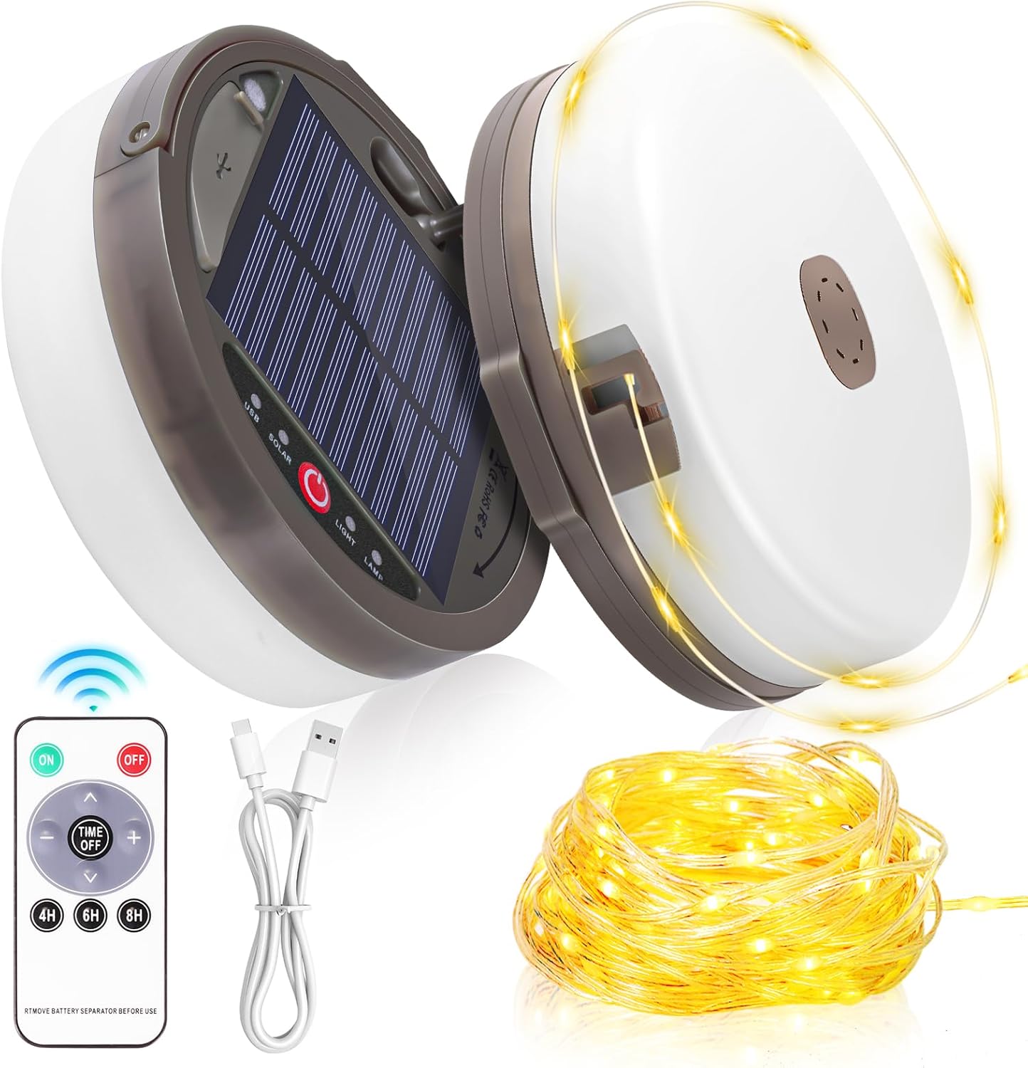 Camping String Lights Outdoor