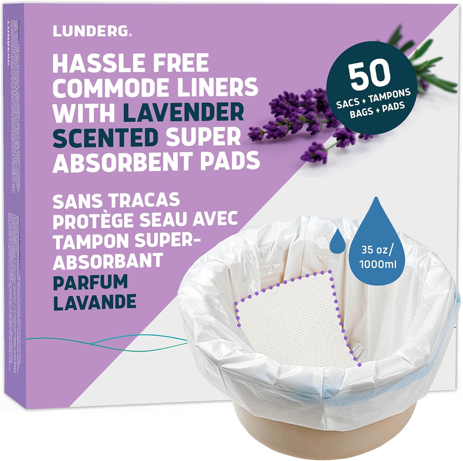 Lunderg Commode Liners